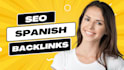 create seo spanish backlinks link building manually