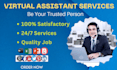 be virtual assistant for web research, email listing, b2b linkedin lead