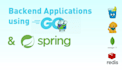 build restful API development using springboot and golang