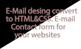 create an email template using HTML CSS and js with smtpjs