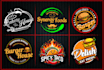 make a fast food truck, bakery, cafe, pizza, burger, bbq, restaurant logo