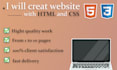 create responsive professional website using HTML and CSS