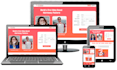 build a responsive elegant design matrimonial website