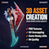 create stylized 3d game assets, weapons, and props