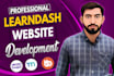 design, redesign and customize learndash lms website