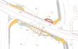 draw architectural 2d site plan from google map