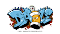 animate your graffiti text logo