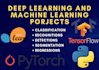 do machine learning python and deep learning python projects