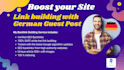 do german link building to boost your rankings