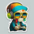create cool and funky stickers