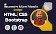 be your frontend developer next js,react js tailwnind css