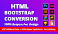 convert figma to html website or figma to html landing page