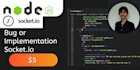 create socket or socket io using node js