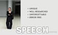 write your public speaking speech