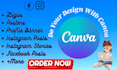 do cool looking canva design