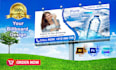 design billboard banner, roll ups banner, and signage design