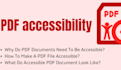 check document accessibility PDF remediation wcag  tagging