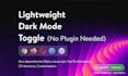add a lightweight dark mode to your site without plugins