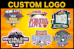 make custom all star game, world series mlb logo  ,embroidery