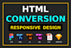 convert psd to html responsive website design with bootstrap 5