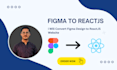 convert figma design to reactjs website