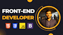 professional front end developer and responsive HTML CSS javascript websites