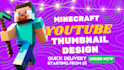make stunning thumbnail for your gaming youtube channel