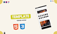 convert PSD, PDF, png, figma to responsive HTML email