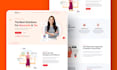 design modern landing page using figma or adobe xd