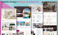 design homepage, web template, nft landing page , simple website or uiux design