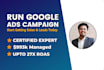 setup optimize and manage google ads campaign to maximize roas