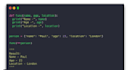 fix your python code