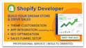 develop shopify stores, custom stores, and store management