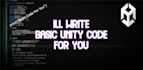 do basic unity coding