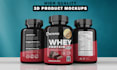 do photorealistic 3d product mockup and rendering