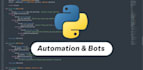 create python bots, scripts, automate jobs