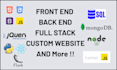 custom website build website full website creation full stack developer design