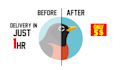 create any blur text to clear text in 1hr