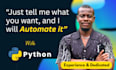 build a python automation bot using selenium and playwright
