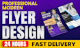 design a creative and professional business flyer that stands out