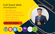 be your full stack web developer,html,css,node js,mongodb