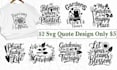 do svg, gardening, coffee quote t shirt design bundle