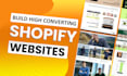 design shopify ecommerce website, build modern shopify store