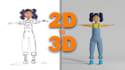 create 3d models from 2d
