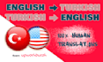 translate english to turkish at the most competitive rates on fiverr