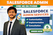 be salesforce admin, security, data, flows, analytics reports
