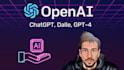 integrate chatgpt, gpt4, dalle, and another ais using API