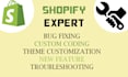do shopify bug fix, shopify custom coding, shopify theme customization