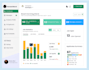 do unique and minimal app design and dashboard UI in figma