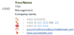 create an interactive clickable email signature for mailbox apps